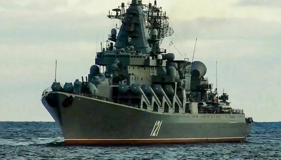 El hundimiento del “Moskva” podría llevar a la Armada rusa a ser más prudente en la guerra en Ucrania, estimó el funcionario del Pentágono. (Foto: Russian Defence Ministry / AFP) /