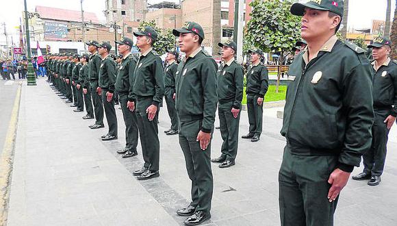 Cien nuevos policías reforzarán la seguridad en Chincha