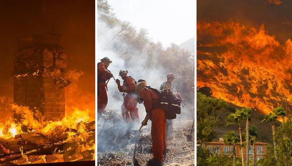 66 muertos y más de 600 desaparecidos por incendio en California (FOTOS)