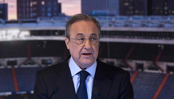Florentino Pérez habló sobre los fichajes de Real Madrid en la siguiente temporada. (Foto: AFP)
