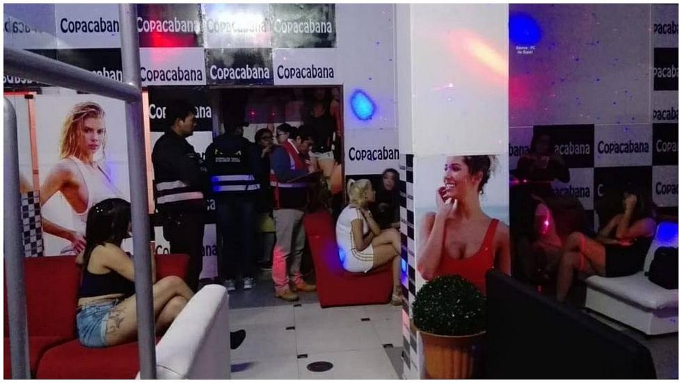 Intervienen a 16 extranjeras en night club "Copacabana" (FOTOS) 