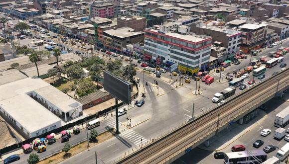 El paso a desnivel será construido en un plazo de aproximadamente siete meses y es una obra complementaria al mejoramiento de las avenidas Los Héroes y Pachacútec. (Foto: MML)