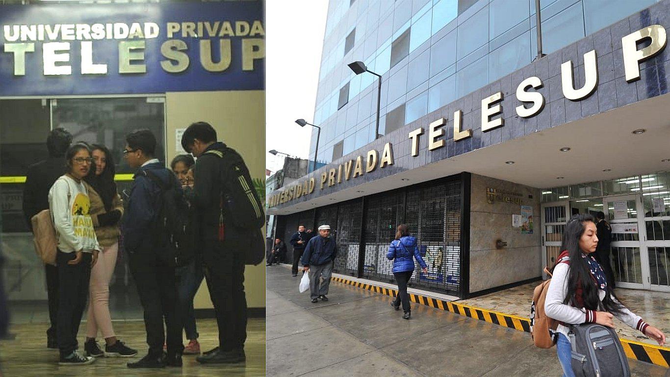 Telesup: ​Alumnos desconocen alternativas para continuar carreras tras cierre de universidad