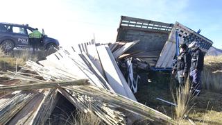 Azángaro: Tres muertos tras despiste de camión en la vía Interoceánica (FOTOS)