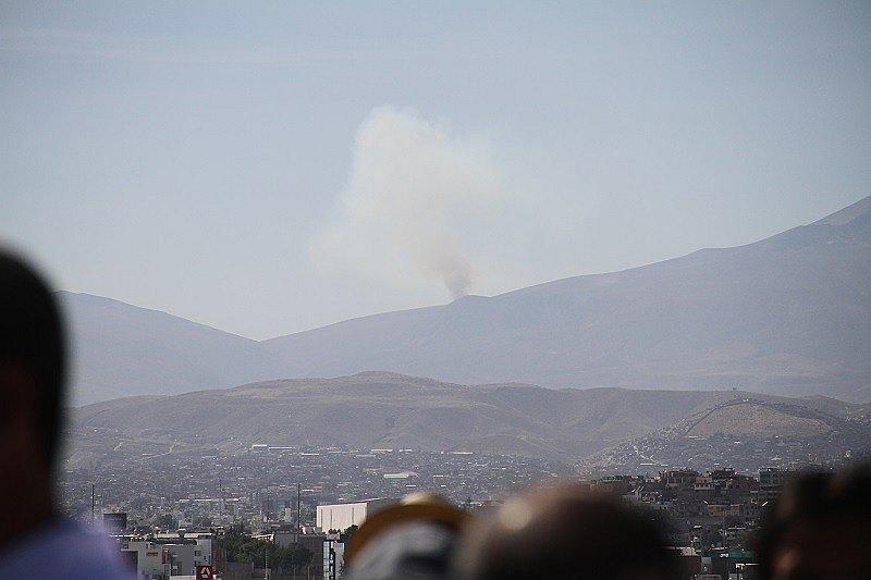 Ingemmet registra caída de ceniza de Volcán Ubinas en poblados cercanos