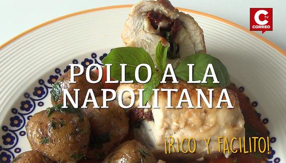 ​Rico y facilito: Pollo a la napolitana para empezar esta semana (VIDEO)