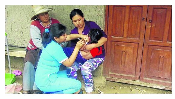 Cerca de 16,000 niños han sido vacunados en la región Piura