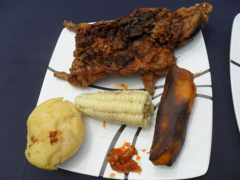 Celebran día del cuy con riquísimos platillos