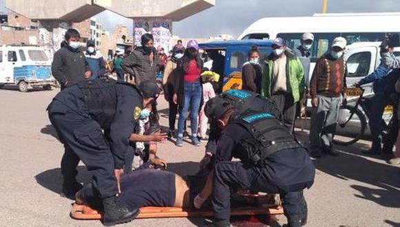 Accidente ocurrió en el óvalo de la avenida Tacna. (Foto: Referencial)