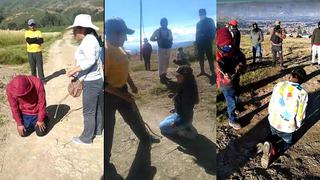 Padres agarran a latigazos a sus hijos por no respetar cuarentena en Huancayo
