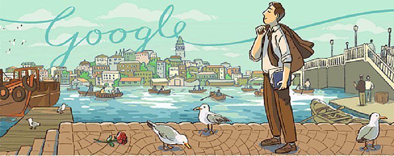 Google rinde homenaje al poeta Orhan Veli Kanik por su 104 aniversario