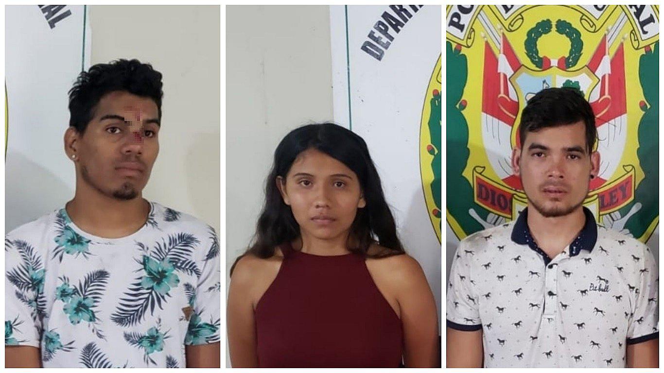 Tres venezolanos atacaron con palos a efectivos policiales 