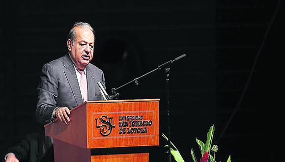 Carlos Slim: "El Perú será un país desarrollado"