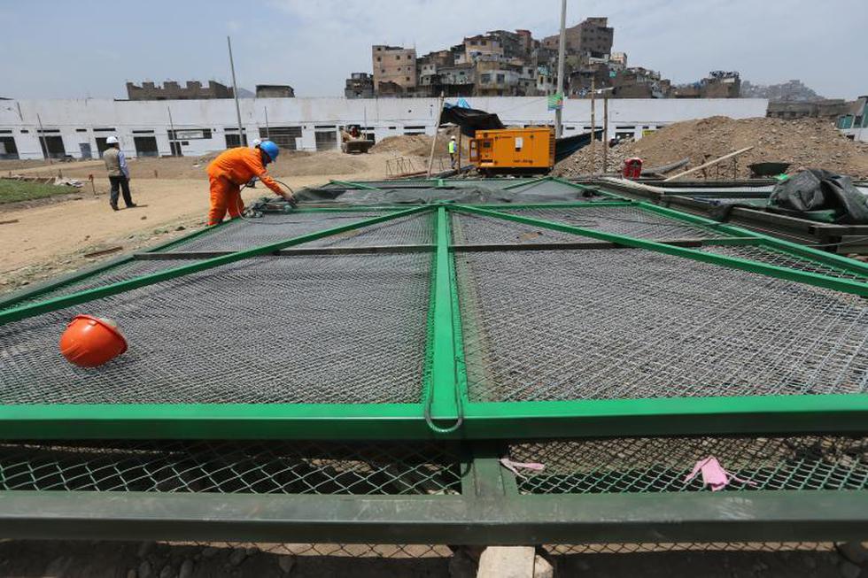 Parque del Migrante avanza a paso muy lento (FOTOS)