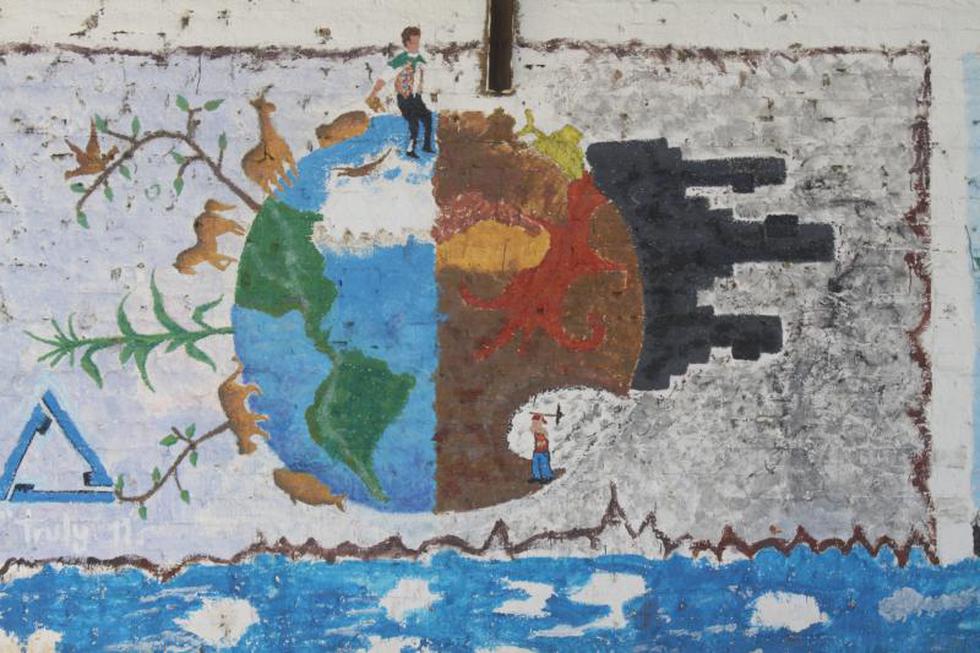 Galería de graffitis en puentes de Huancayo (FOTOS)