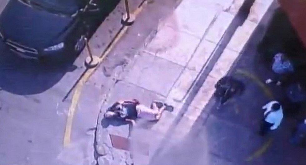 Lima: Cámaras De Seguridad Registraron Asesinato De Hombre A Plena Luz ...