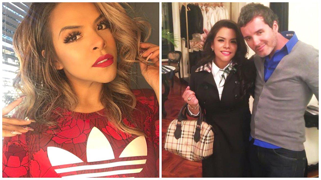 Josetty Hurtado muestra inéditas fotos junto al fallecido diseñador Gerardo Privat 