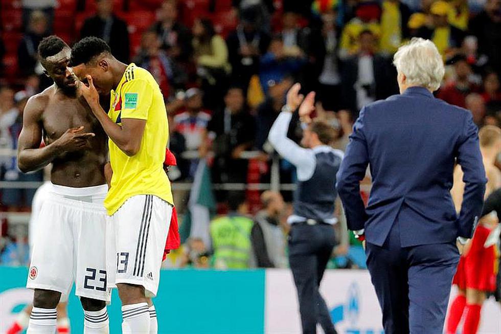 Lágrimas y alegría: la eliminación de Colombia frente a Inglaterra en imágenes (GALERÍA)