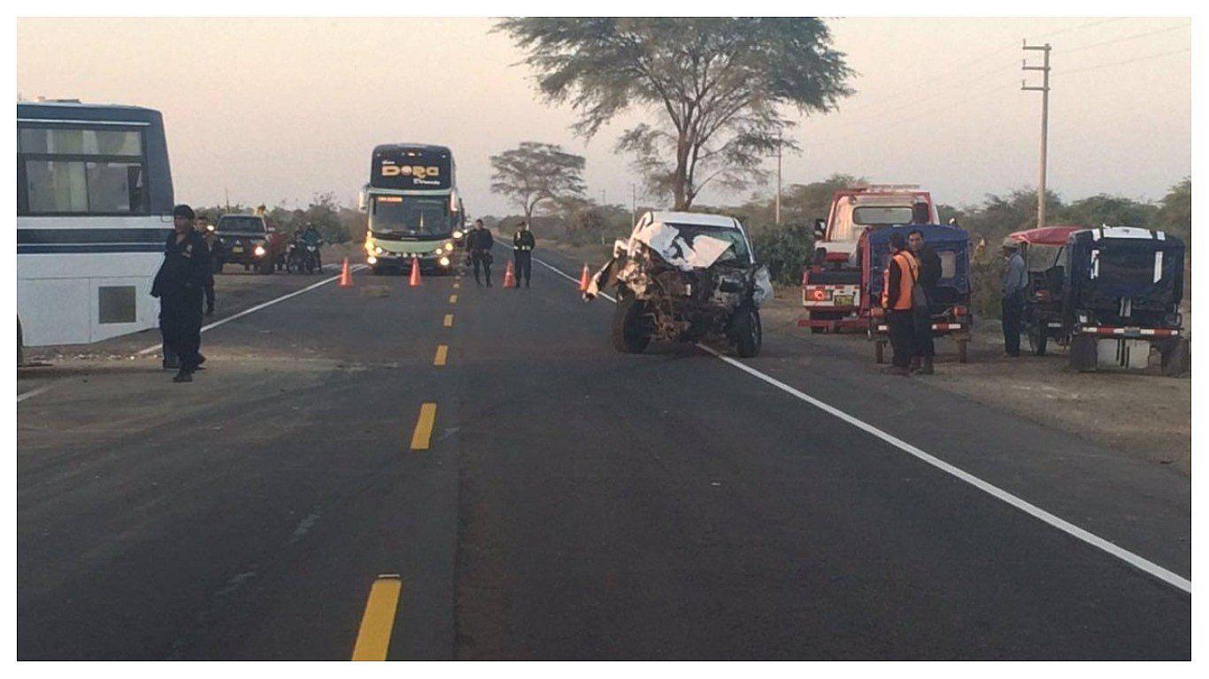 Ingeniero agrónomo muere en choque automovilístico en la carretera Piura- Sullana