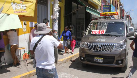 Arequipa: Piden excluir a Arequipa de ley que formalizaría a colectiveros.