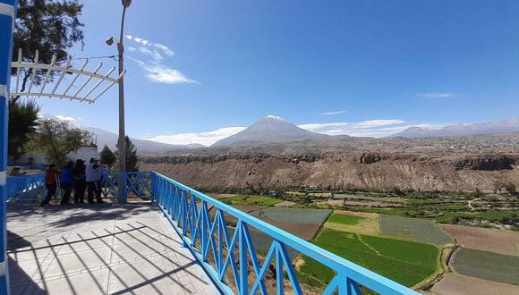 Volcan Misti desde el Mirador de Chilina (Foto: Soledad Morales)