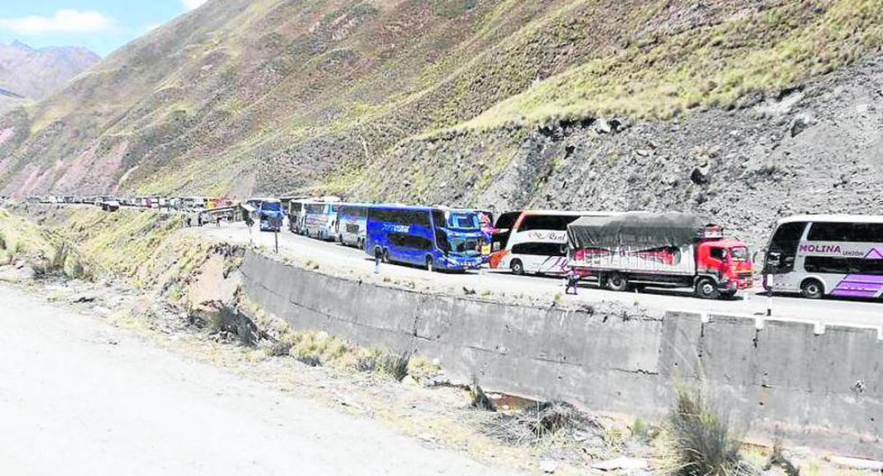 La Carretera Central se torna peligrosa PERU CORREO