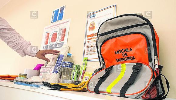 Simulacro de sismo: 363 mil escolares llevarán hoy su mochila de emergencia 