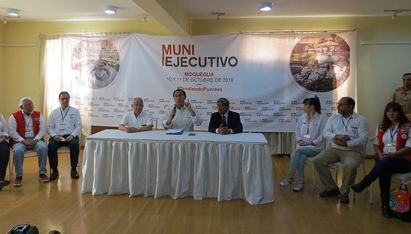 Muni Ejecutivo concluye con la aprobación de 119 proyectos para Moquegua