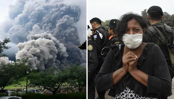 Los desgarradores testimonios de los sobrevivientes al volcán de Fuego en Guatemala (FOTOS)