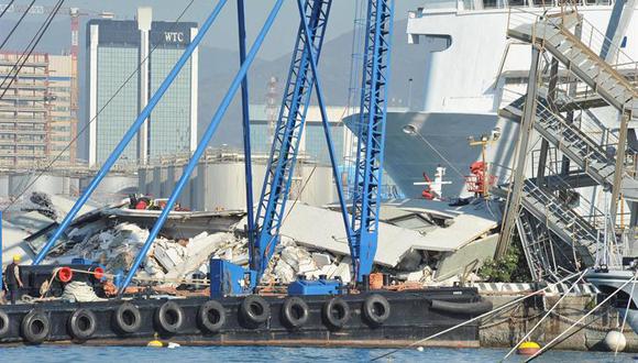 Italia: Accidente en el puerto de Génova deja siete muertos