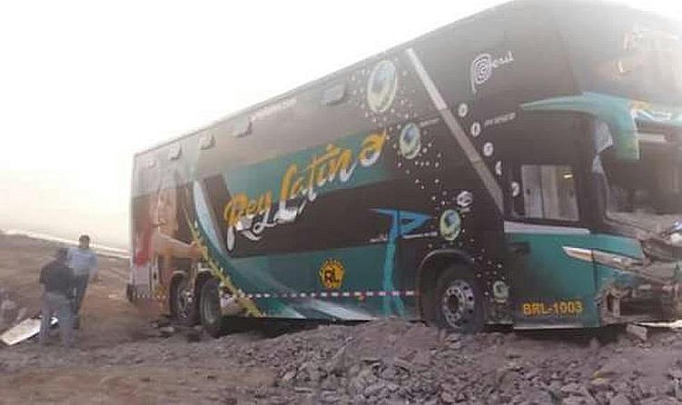 Empresa Rey Latino vuelve a protagonizar accidente y deja heridos (FOTOS)
