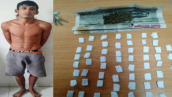 Tumbes: Cse alias "Mellizo", acusado de tráfico ilícito de drogas