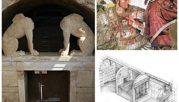 Grecia: Misteriosa tumba habría sido en homenaje a compañero de Alejandro Magno