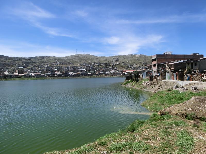 Temen que casas se inunden por desborde de laguna Patarcocha 