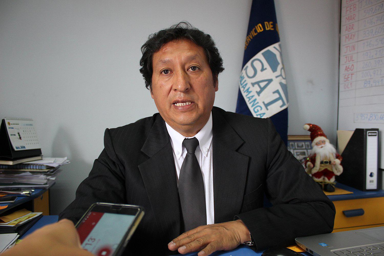 SAT-Huamanga en 87.3% de avance para cumplimiento de meta