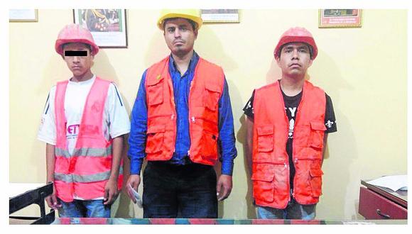 Caen delincuentes disfrazados de obreros en El Porvenir