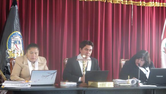 Jueces del Colegiado de la Corte de Huancavelica.