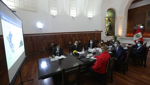 Martín Vizcarra presidió el Consejo de Estado ante otras autoridades. (Foto: Difusión)