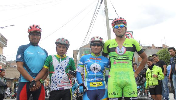 Salieron los ganadores del ciclismo por el Día de Huamanga