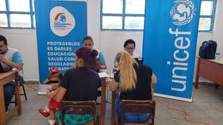 Realizan ferias de salud integral y regularización migratoria en Tumbes