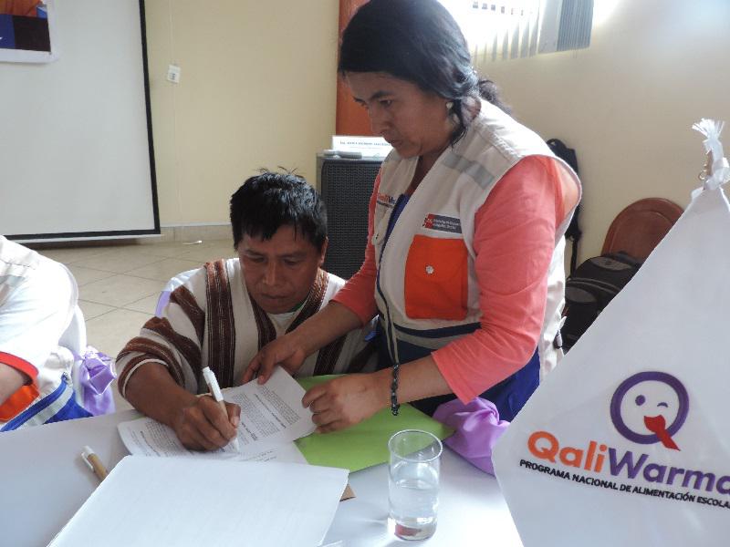 Comunidades nativas realizarán monitoreo a desayunos de Qali Warma