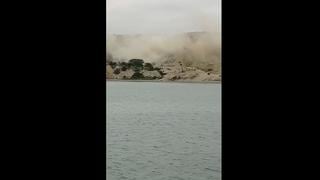 Sismo en Piura: así se vivió el fuerte temblor con epicentro en Sullana en la playa de Colán (VIDEO)