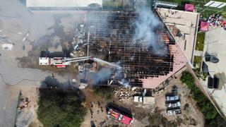 Chorrillos: bomberos atendieron incendio en local colindante a la UPC