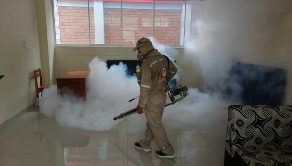 En el distrito de Zorritos se fumiga 3,000 viviendas para prevenir enfermedades metaxénicas