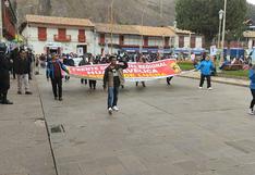 Desde hoy anuncian paro de 48 horas contra el Congreso en Huancavelica