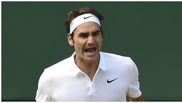 Wimbledon: Roger Federer revierte dos sets abajo para clasificar a semifinales 