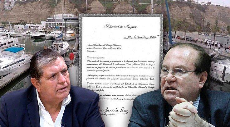 Luis Nava: Alan García fue socio del exclusivo Lima Marina Club 
