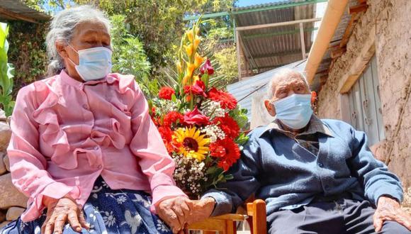 Viven en el distrito de Torata, Moquegua, y son usuarios de Pensión 65 del Ministerio de Desarrollo e Inclusión Social (Midis) desde el 2013