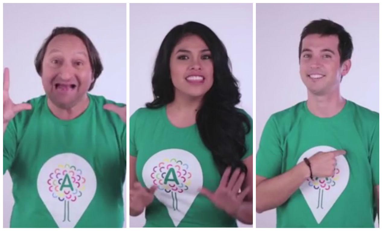 ​Famosos se unen en proyecto Amazonía Aquí (VIDEO)