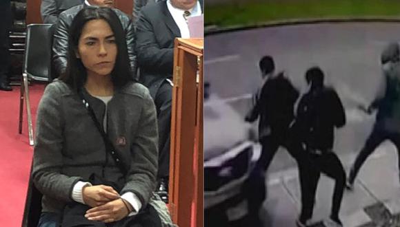 Melisa González Gagliuffi atropelló y causó la muerte de dos jóvenes en el 2019.  (Foto PJ / captura de video)